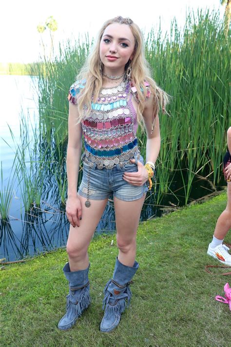 peyton list leaks|Peyton at Coachella 